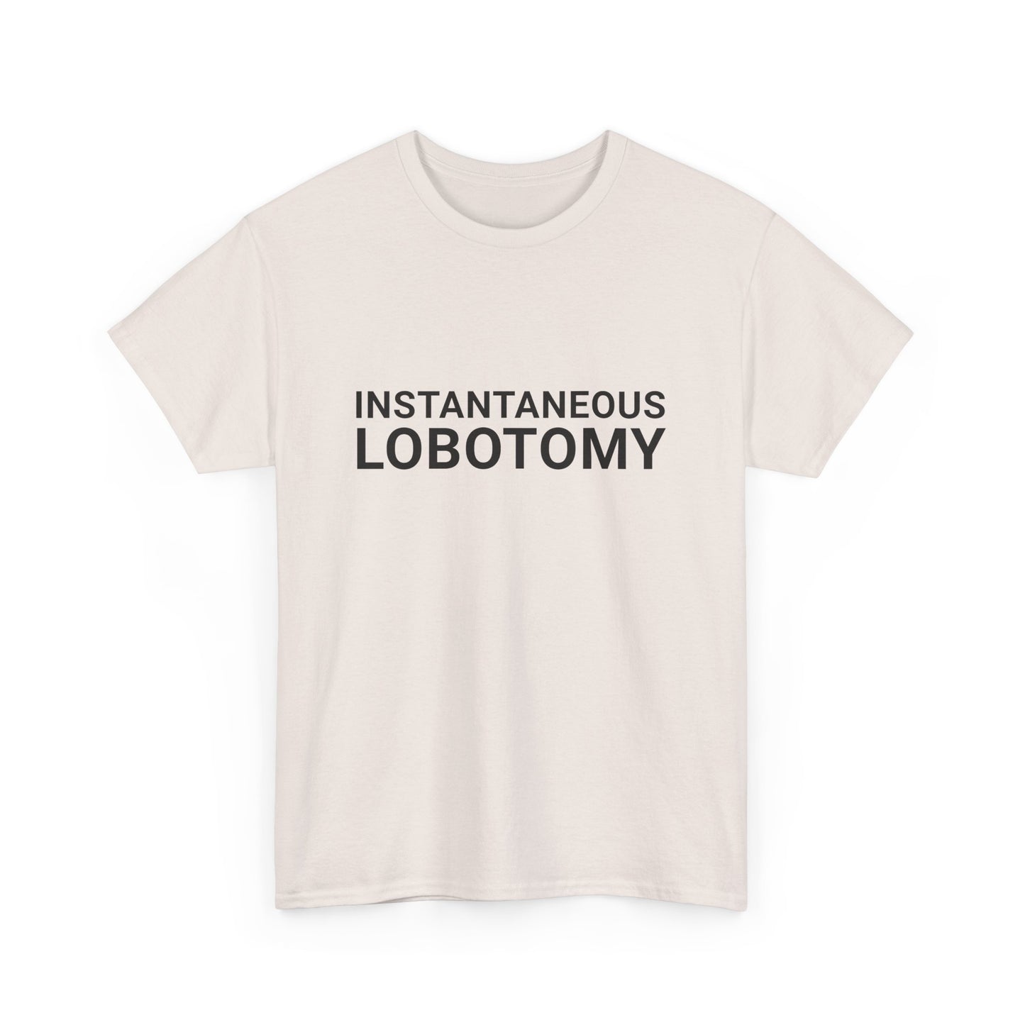 INSTANTANEOUS LOBOTOMY